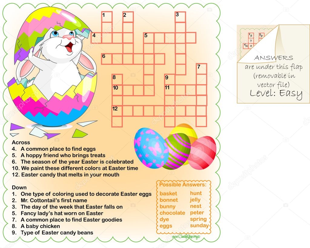 Easter Crossword Puzzles Printable - Free Crossword Puzzles Printable