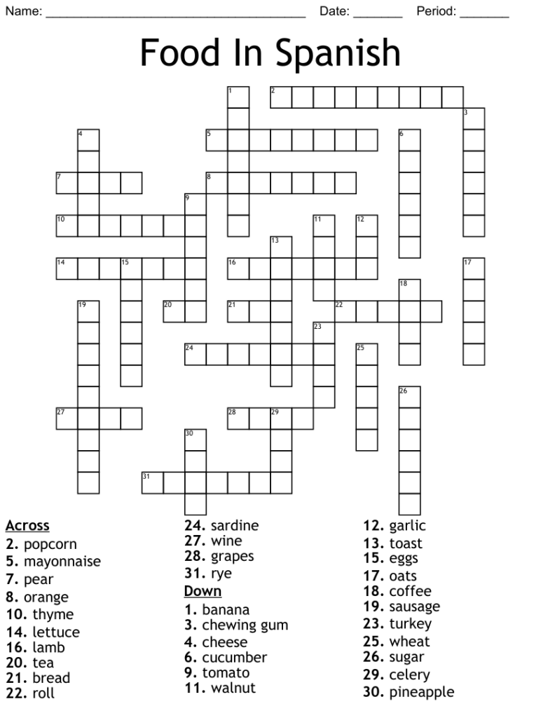 printable-spanish-crossword-puzzle-free-crossword-puzzles-printable