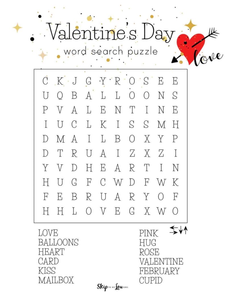 Free Printable Valentine Crossword Puzzles Free Crossword Puzzles Printable