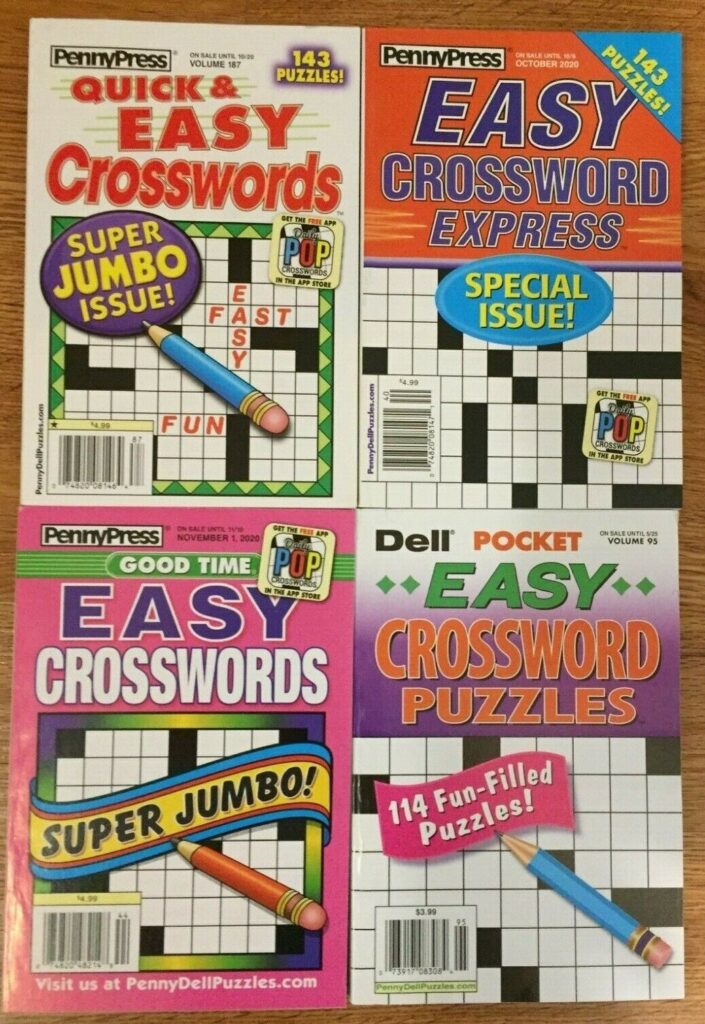 Pennypress Crossword Puzzle Books Free Crossword Puzzles Printable