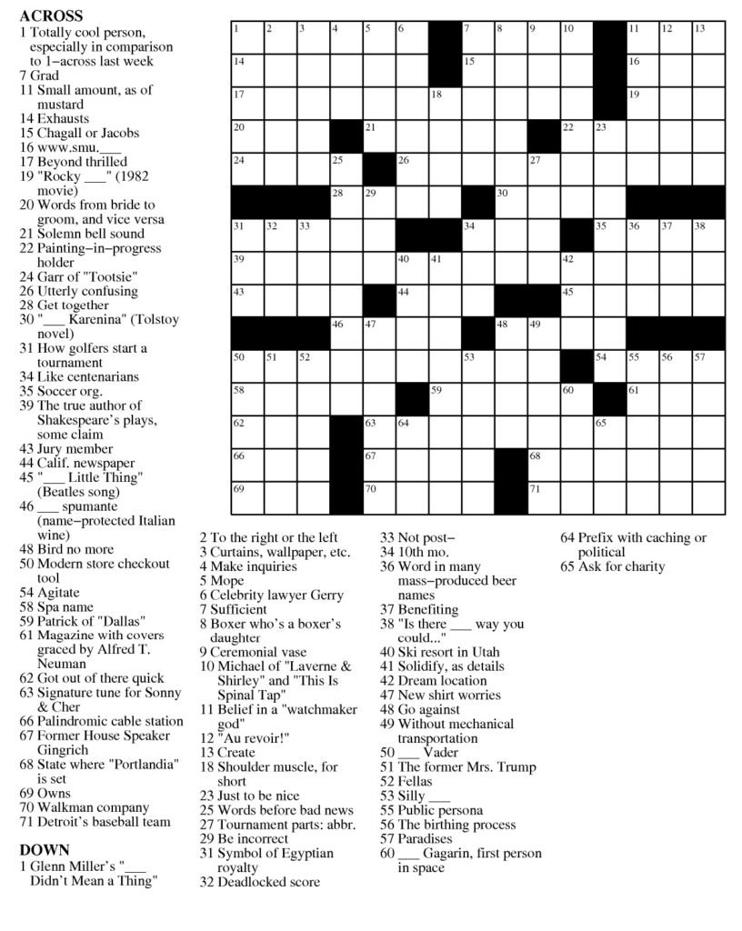 Wall Street Journal Crossword Puzzle Printable Free Crossword Puzzles Wall Street Journal Crossword Puzzle Printable Free Crossword Puzzles