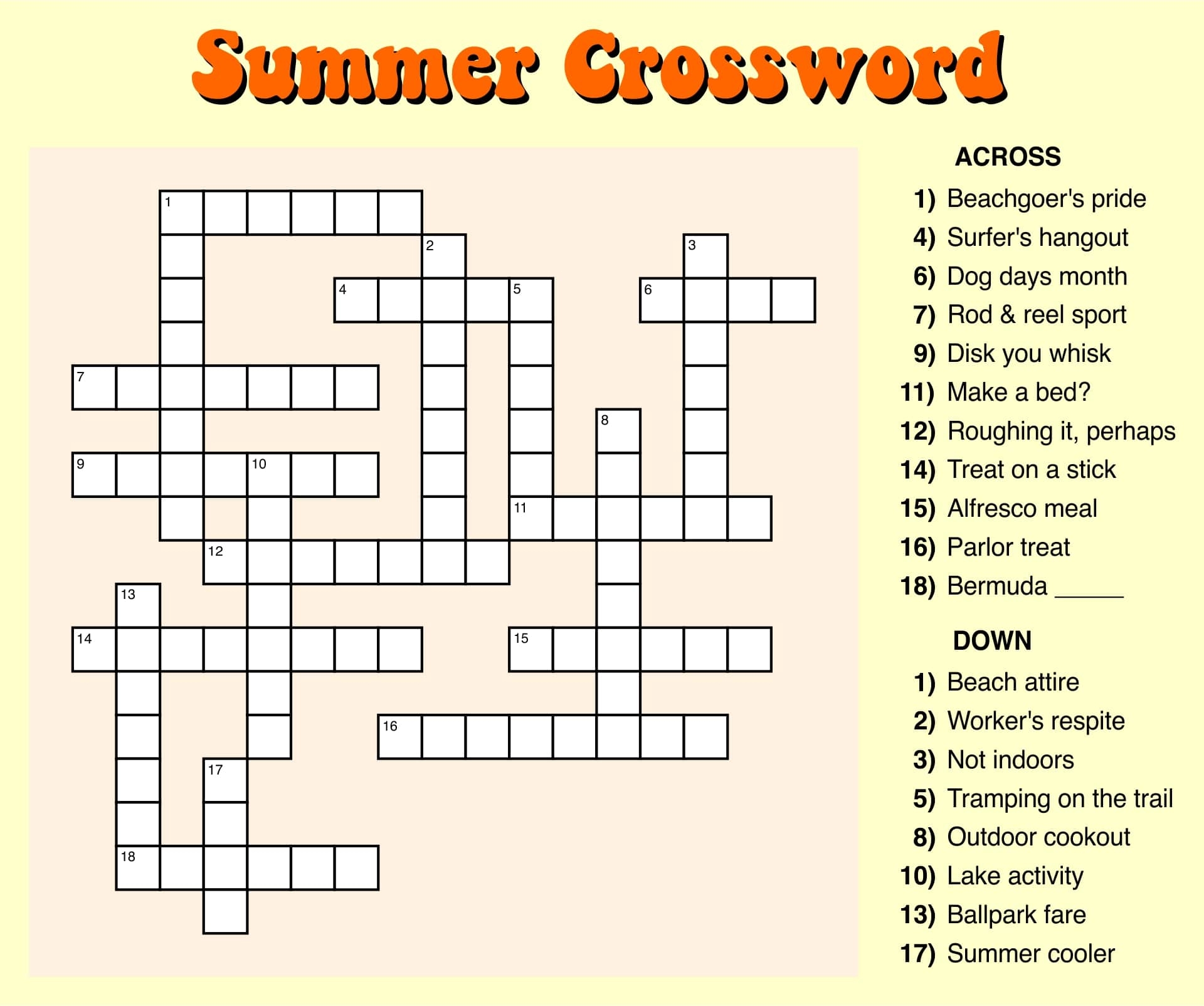 Free Printable Crossword Puzzles For Kids?Trackid=Sp-006 - Free ...