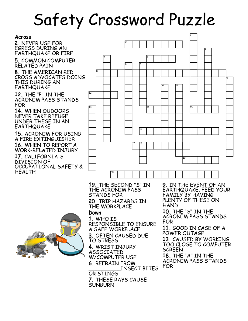 safety-crossword-puzzle-answer-key-free-crossword-puzzles-printable