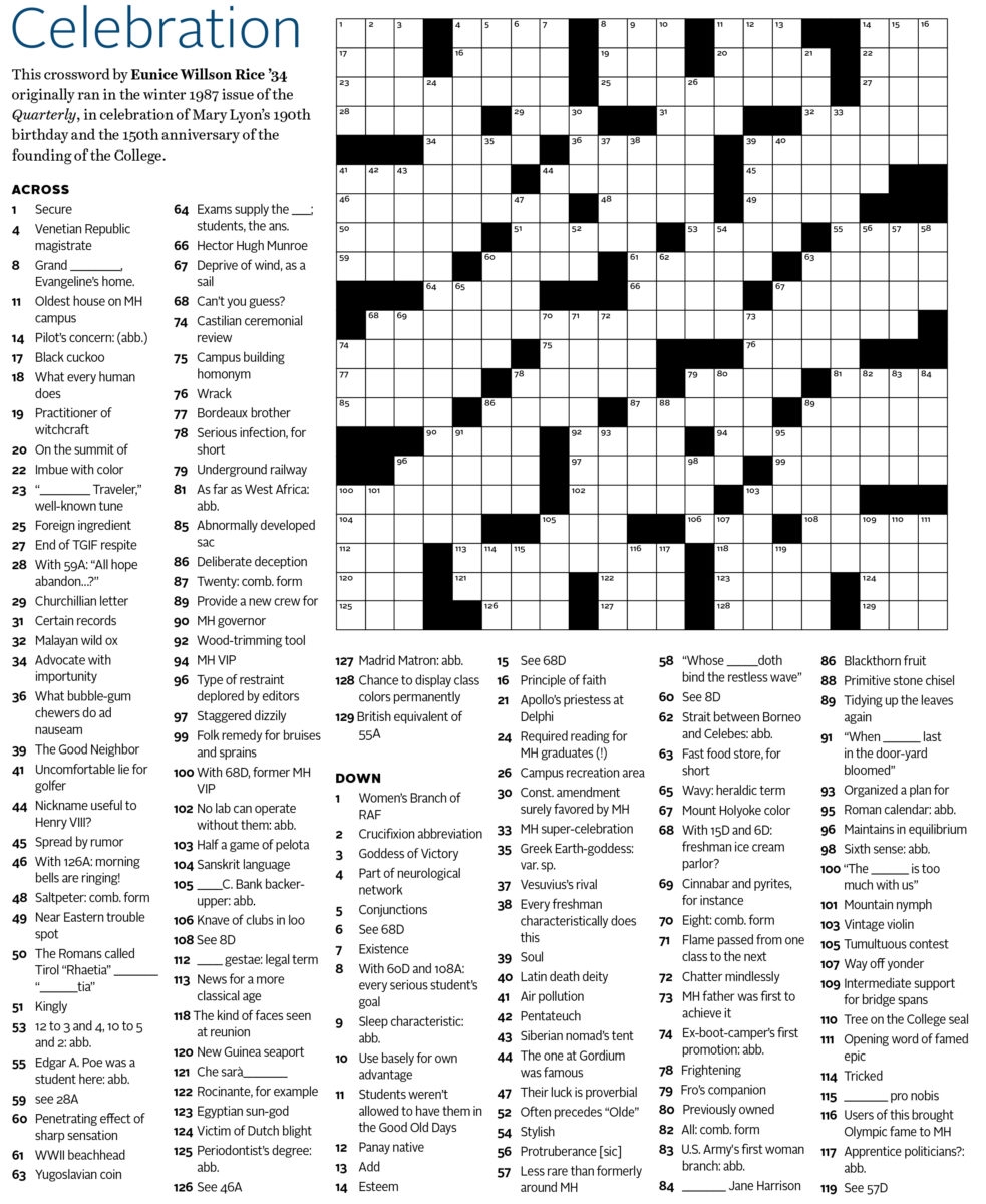 Crossword puzzles reader s digest free crossword puzzles printable