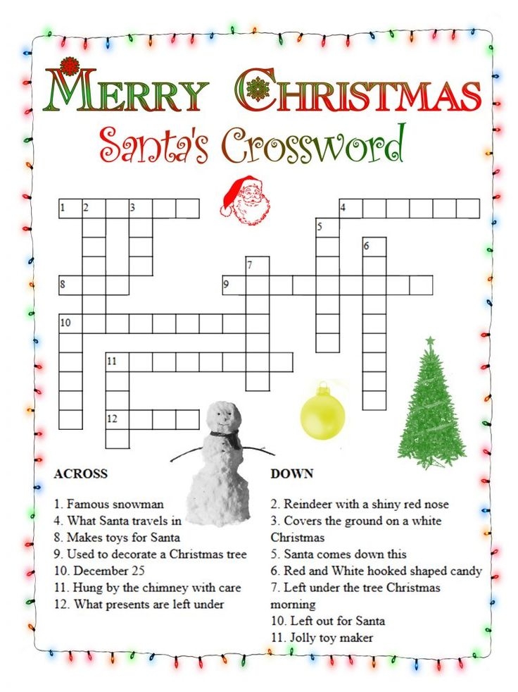 Free Printable Holiday Crossword Puzzles Free Crossword Puzzles Printable Free Printable Holiday Crossword Puzzles Free Crossword Puzzles Printable