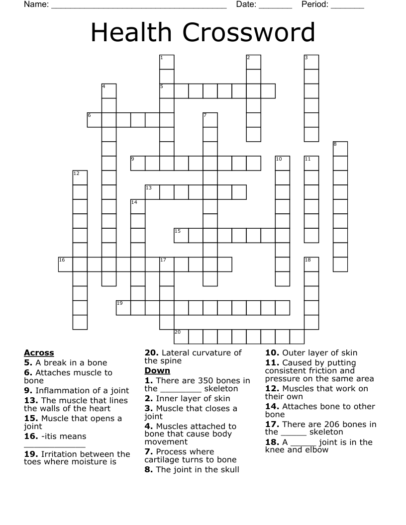 Health Worlds Hardest Crossword Puzzle Printable Free Crossword Health Worlds Hardest Crossword Puzzle Printable Free Crossword