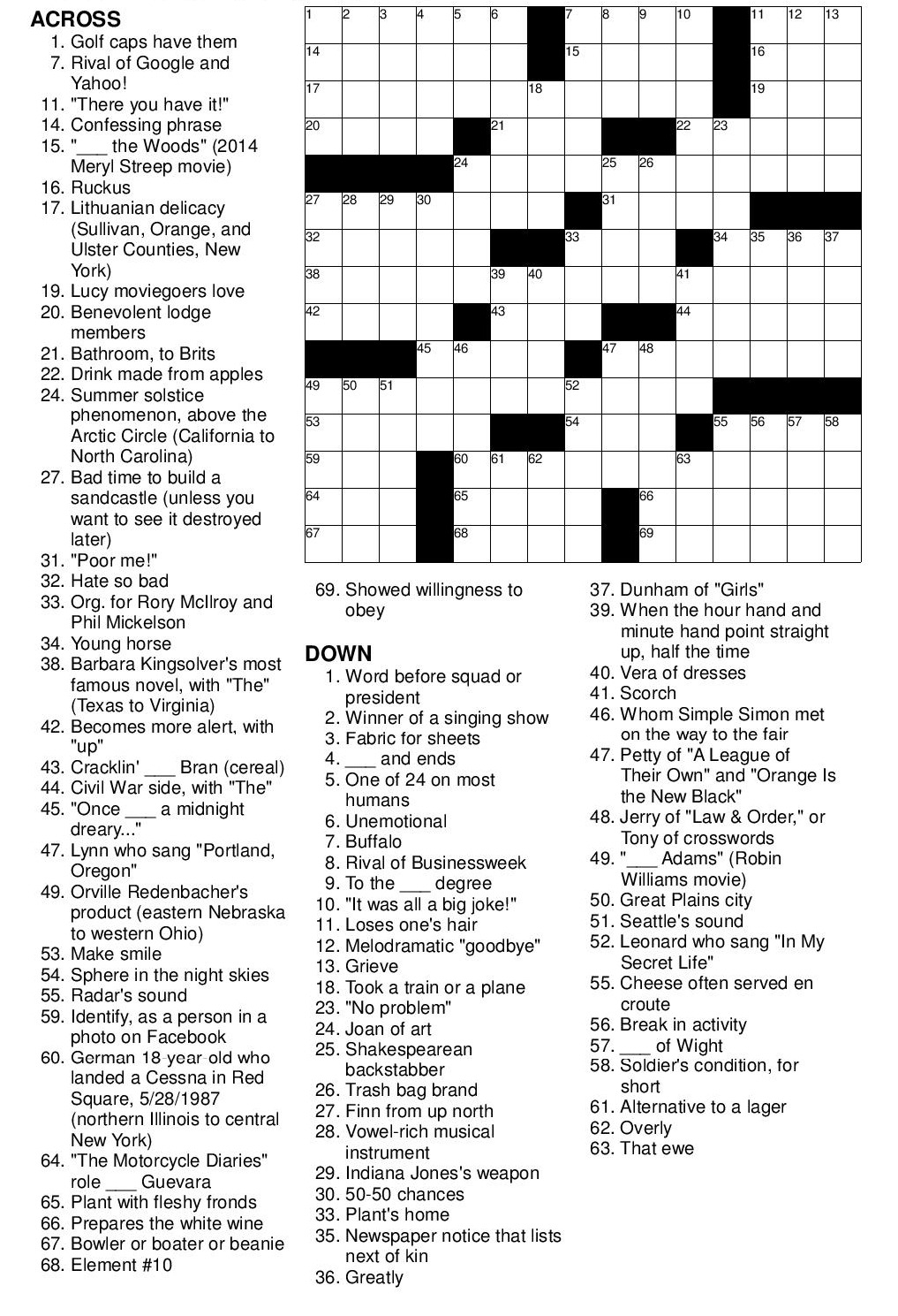 Find Free Frank Longo Crossword Printable Puzzles Free Crossword Find Free Frank Longo Crossword Printable Puzzles Free Crossword